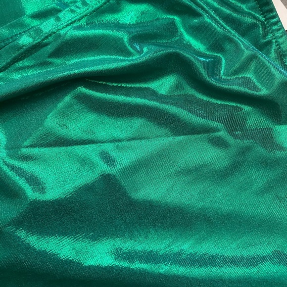 Cotton Bleu Iridescent Metallic Top NWT - Picture 3 of 7